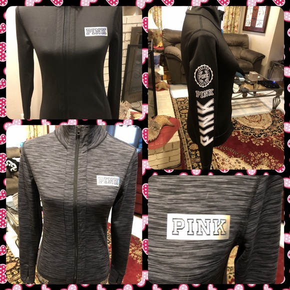 PINK Victoria's Secret Jackets & Blazers - Like New Pink VS LIm Ed Ultimate Reversible Jacket